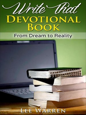 cover image of Write That Devotional Book